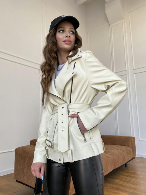 Куртка из экокожи прокатанной — изображение 10