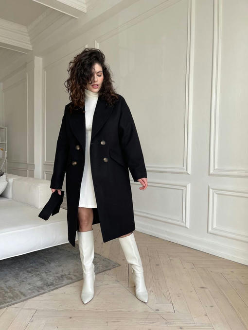 Мемфис классик экокашемир пальто — изображение 4