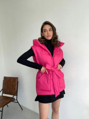 Личчи плащевка лаке жилет