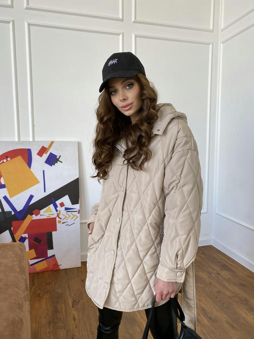 Стеганая куртка из плащевки — изображение 5