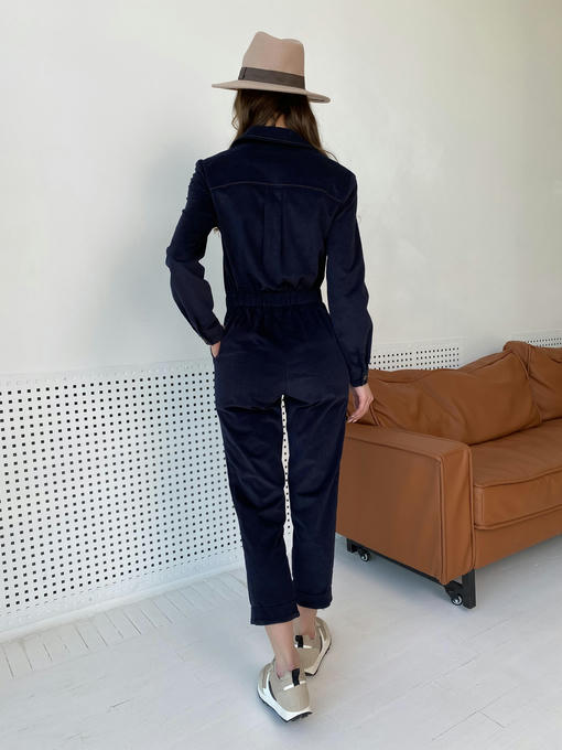 Комбинезон из гладкого микровельвета — изображение 7