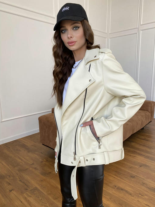 Куртка из экокожи прокатанной — изображение 7