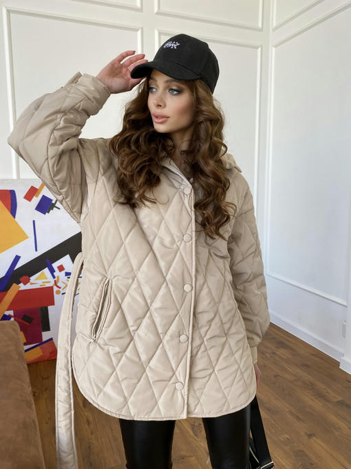 Стеганая куртка из плащевки — изображение 6