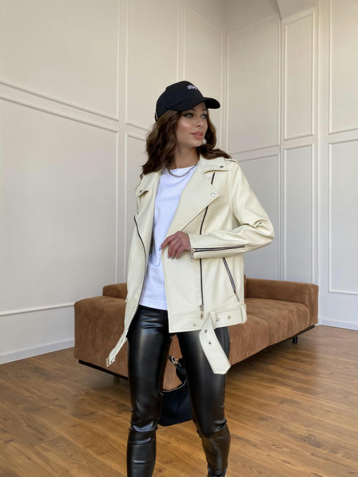 Куртка из экокожи прокатанной — изображение 4