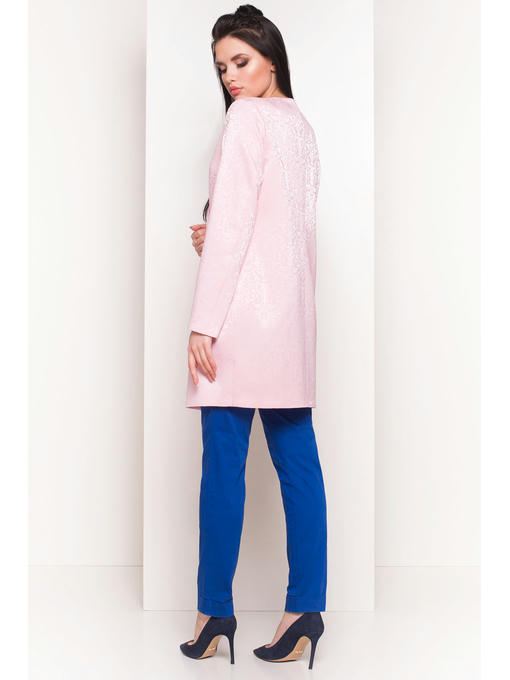 Свободный плащ со скрытой застежкой — изображение 3