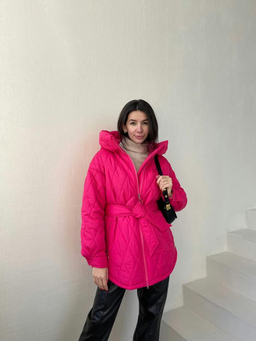 Плащевка стеганная ромб куртка — изображение 7