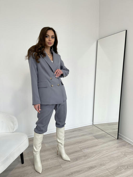 Костюмка креп стрейч костюм — изображение 6