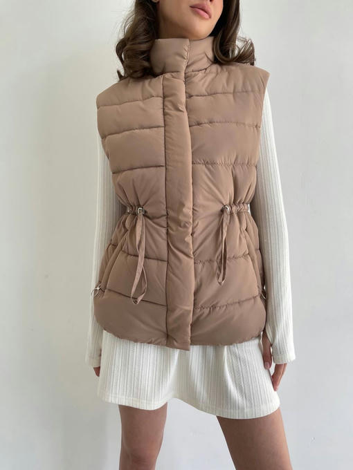 Бомонд плащевка жилет — изображение 7