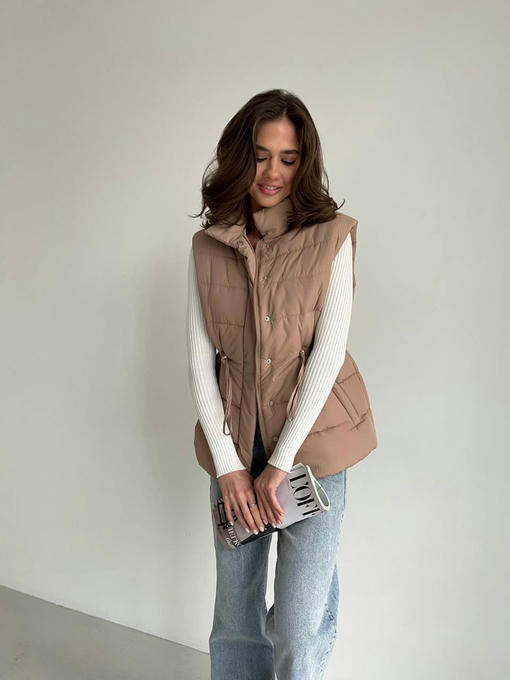 Бомонд плащевка жилет — изображение 4