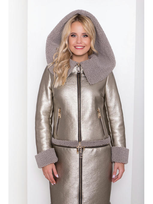 Дубленка-трансформер с регулируемой длиной — изображение 5