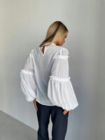 Азалия софт однотонный (вискоза) д/р блуза