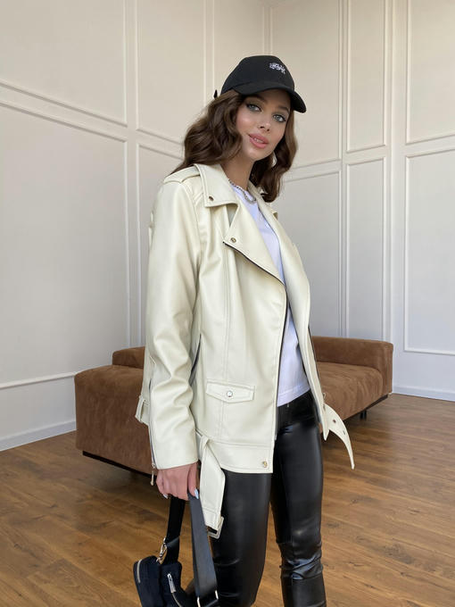 Куртка из экокожи прокатанной — изображение 3