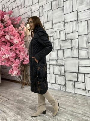 Плащевка пальто зима