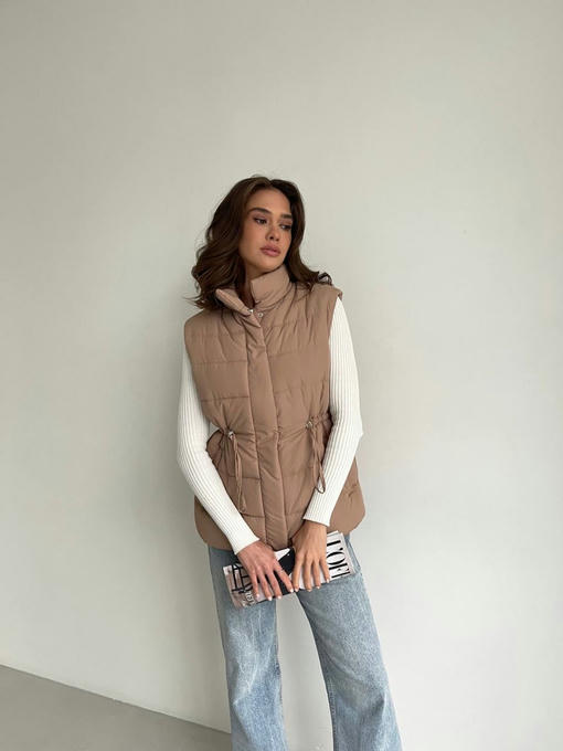 Бомонд плащевка жилет — изображение 12