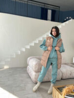 Бомонд плащевка жилет