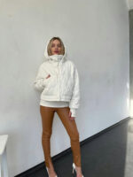 Плащевка стеганная куртка