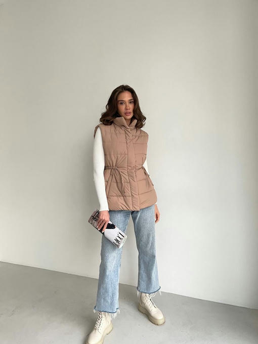 Бомонд плащевка жилет — изображение 6