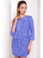 Кружевной плащ прямого кроя