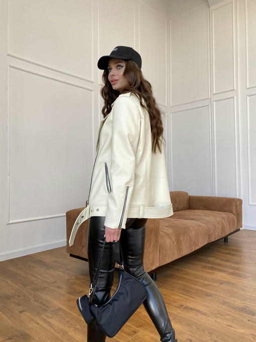 Куртка из экокожи прокатанной — изображение 5