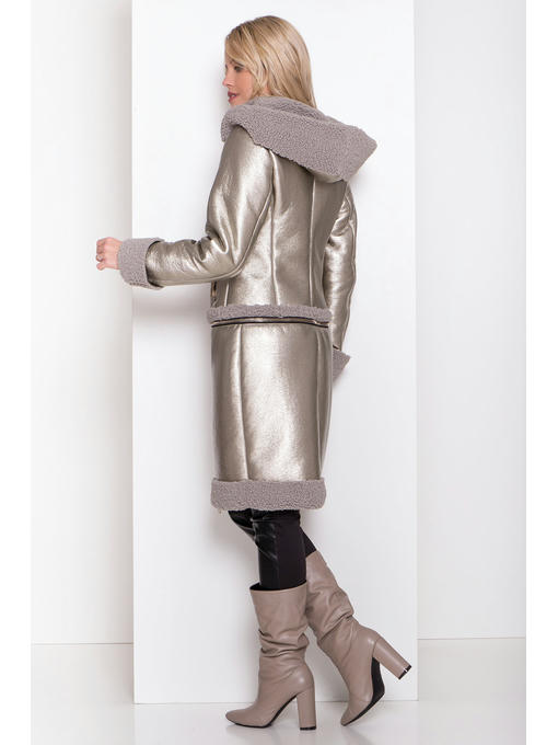 Дубленка-трансформер с регулируемой длиной — изображение 3