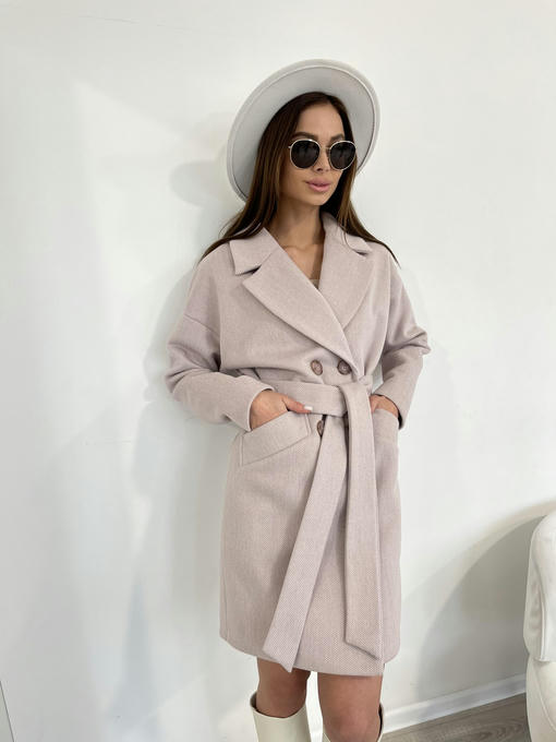 Демисезонное пальто из пальтовой ткани флеш — изображение 6