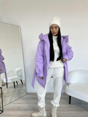 Стеганый пуховик