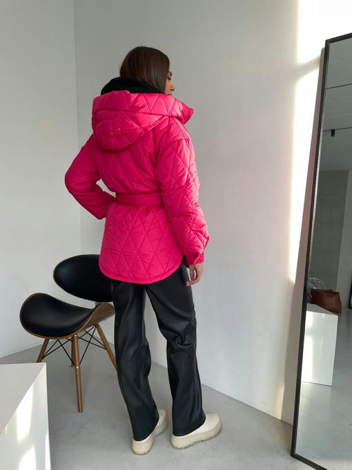 Плащевка стеганная ромб куртка — изображение 10