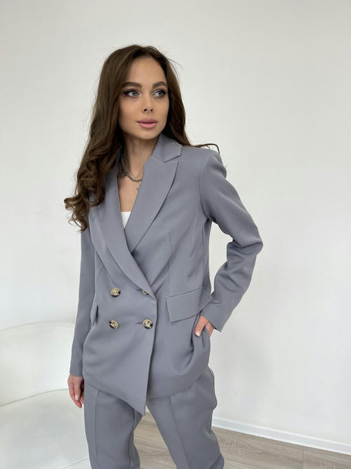 Костюмка креп стрейч костюм — изображение 3