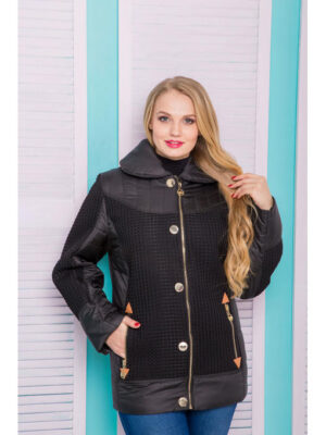 Стильная демисезонная куртка на молнии