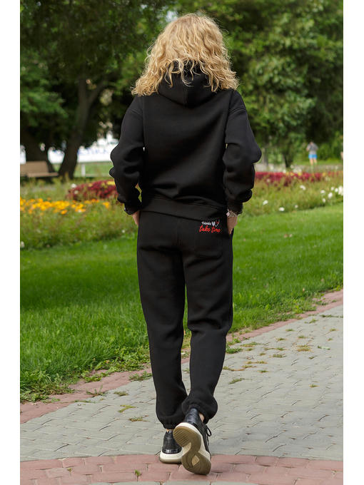 Спортивный костюм с худи черного цвета — изображение 5