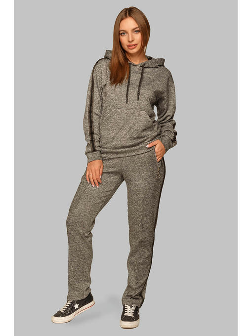 Модный женский трикотажный костюм Молли в спортивном стиле для прогулки — изображение 4