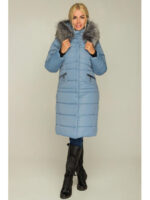 Женское теплое пальто в цвете