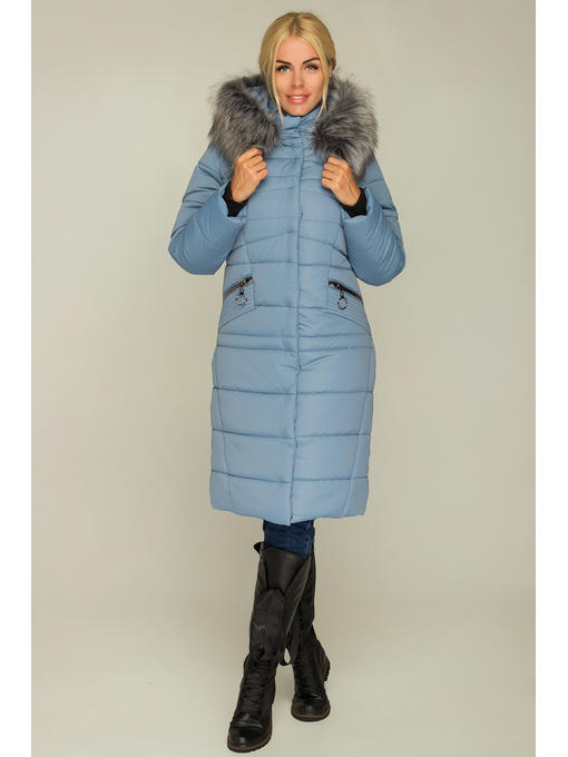 Женское теплое пальто в цвете