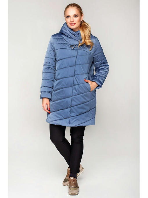 Весенне-осенняя куртка прямого кроя с 50 по 60 размеры — изображение 6