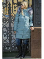 Зимняя куртка в цвете брокард