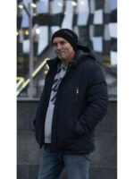 Куртка мужская зимняя в синем цвете