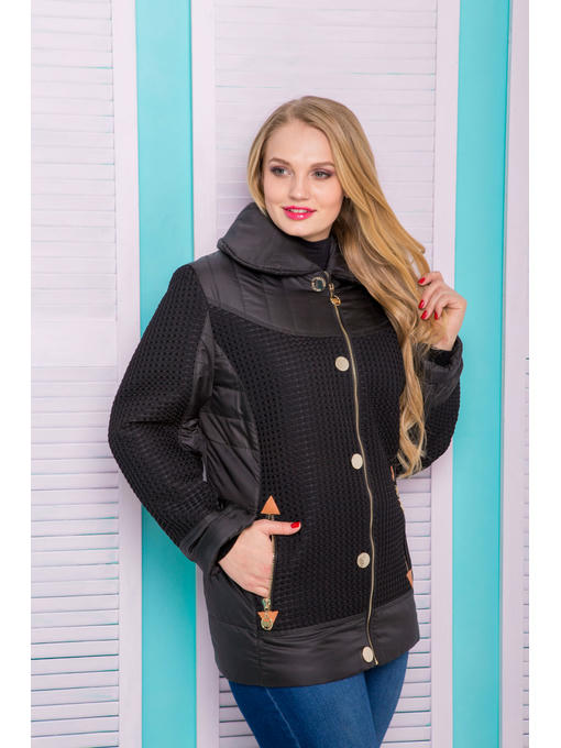 Стильная демисезонная куртка на молнии — изображение 2