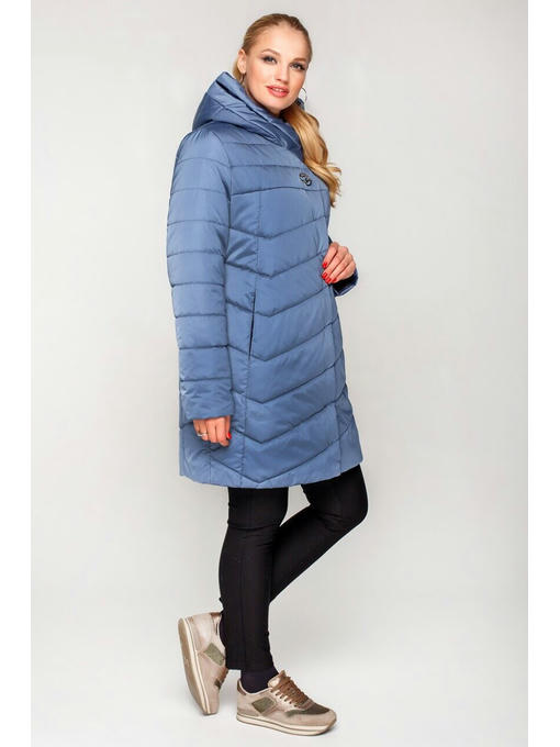 Весенне-осенняя куртка прямого кроя с 50 по 60 размеры — изображение 5