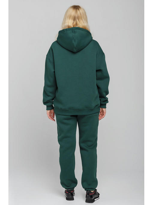 Спортивный костюм с худи зеленого цвета — изображение 2