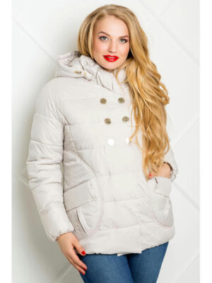 Куртка бежевая сезона весна/осень