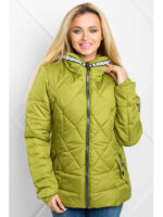 Куртка женская демисезонная цвета хаки