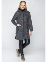 Кардиган женский трикотажный темно-серый