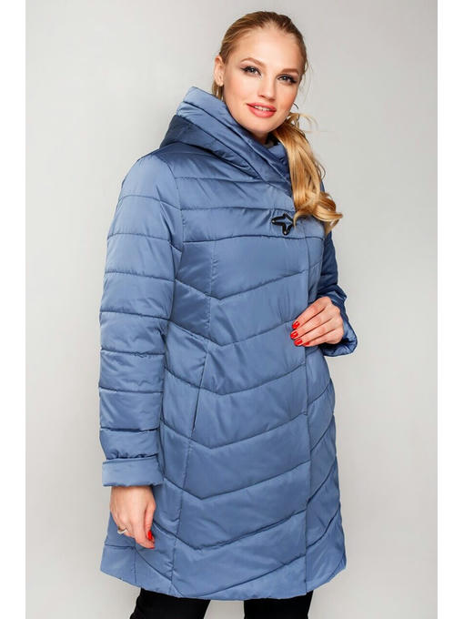 Весенне-осенняя куртка прямого кроя с 50 по 60 размеры — изображение 7