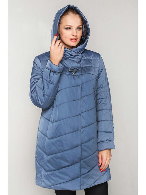 Весенне-осенняя куртка прямого кроя с 50 по 60 размеры — изображение 3