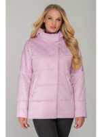 Куртка розовая демисезонная в размерах 46-54