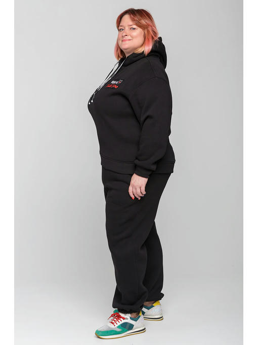 Спортивный костюм с худи черного цвета — изображение 3