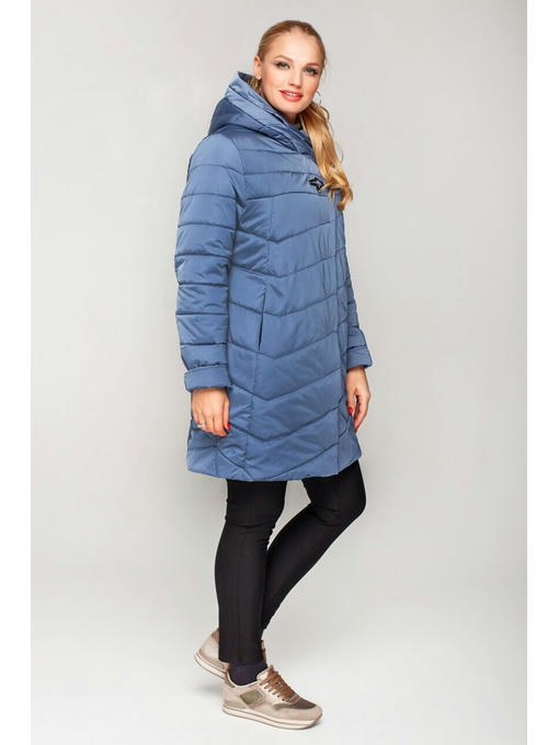 Весенне-осенняя куртка прямого кроя с 50 по 60 размеры — изображение 8