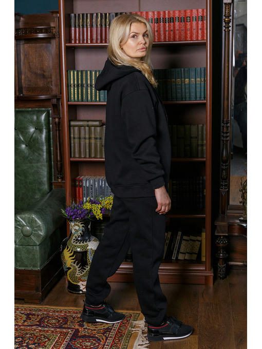 Спортивный костюм с худи черного цвета — изображение 10