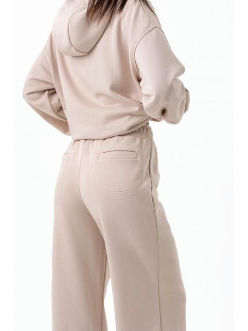 Широкие штаны палаццо бежевые — изображение 4