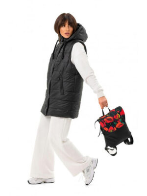 Компактный рюкзачок черный мак